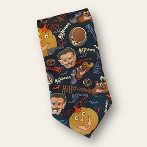 Rene Chagal Spooky Halloween Necktie